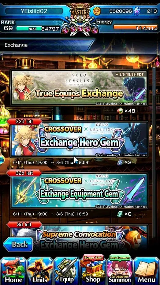 Grand Summoners Accounts Global|Rank 69||11 Ascend+1 TW|H Inumuta+TW,S Miyu image 10