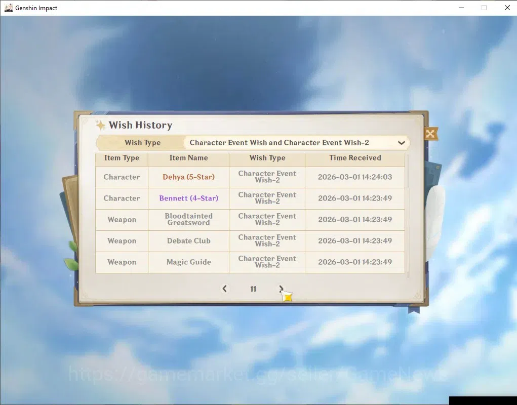 Genshin Impact Accounts ASIA|AR 50|Rate ON|5 Limited + 3 (*5Standard)|Arle image 13