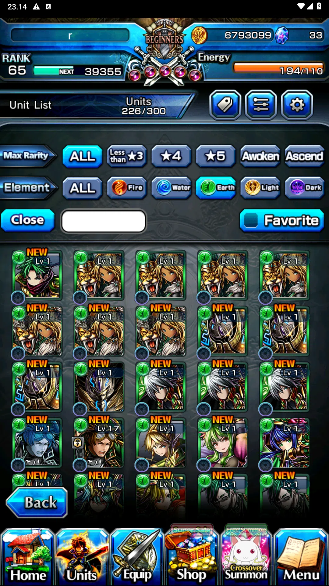 Grand Summoners Accounts Others GLOBAL | Ascend Shadow , Arthur , Isliid Last Miracle (Sign) , kingsoul Orvell , Oikatzo 12