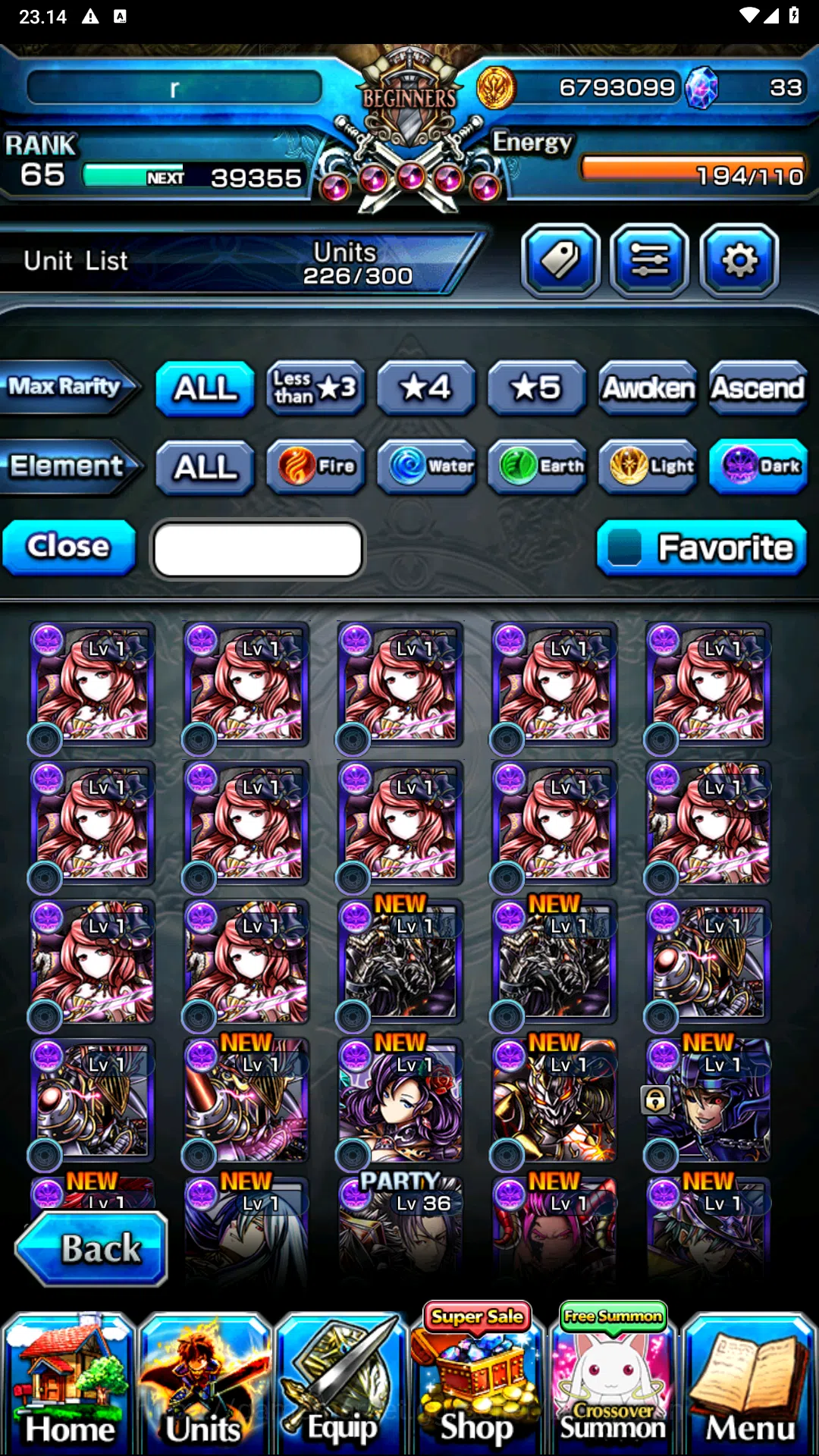 Grand Summoners Accounts Others GLOBAL | Ascend Shadow , Arthur , Isliid Last Miracle (Sign) , kingsoul Orvell , Oikatzo 14