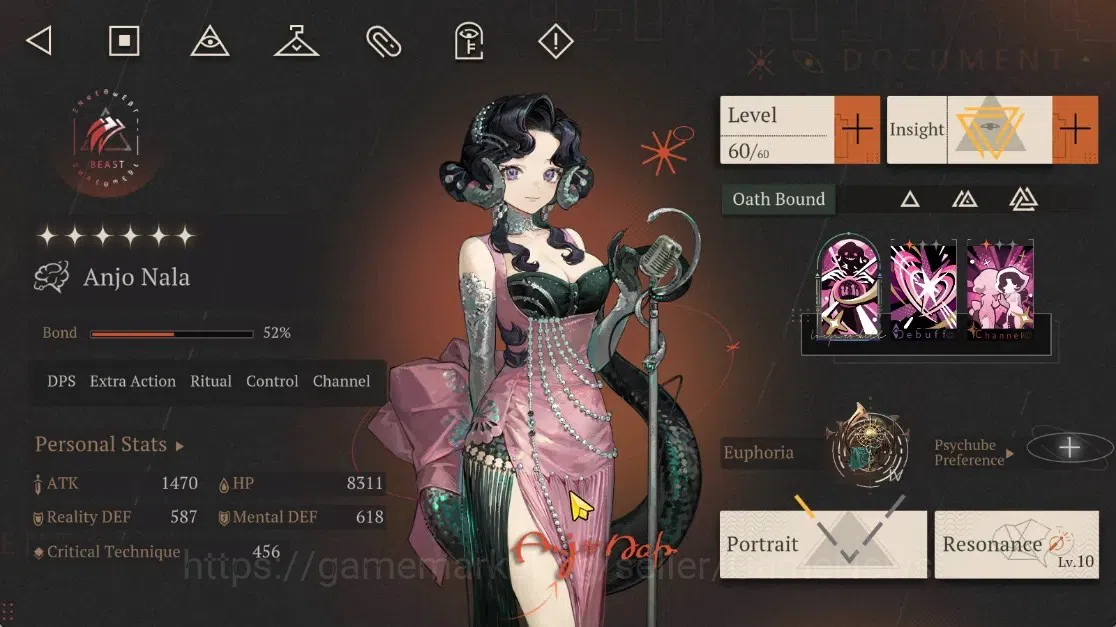 Reverse: 1999 Accounts GLOBAL|Lv72|24(*6Crew)(4Limit)|[(Paper Heron)+Psy, image 6