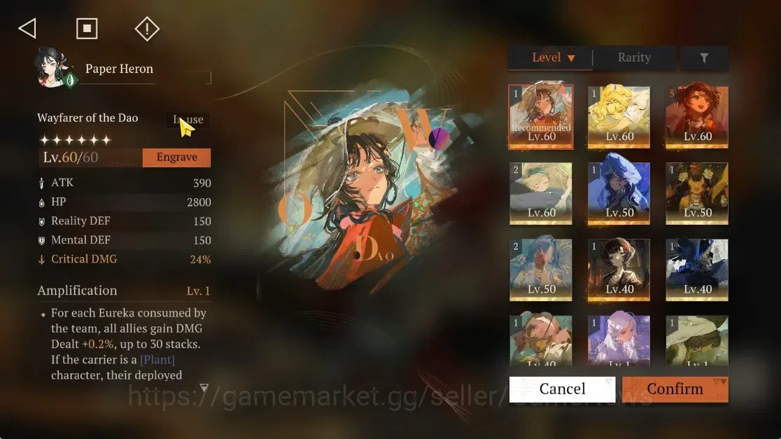 Reverse: 1999 Accounts GLOBAL|Lv72|24(*6Crew)(4Limit)|[(Paper Heron)+Psy, image 7