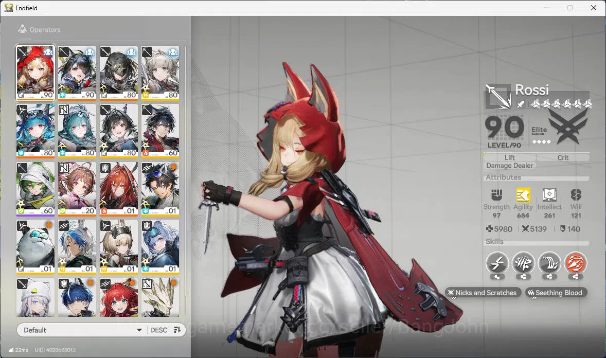 Arknights: Endfield Accounts ASIA | LVL 54, Rossi sign, Tangtang sign p2, Lastr image 3