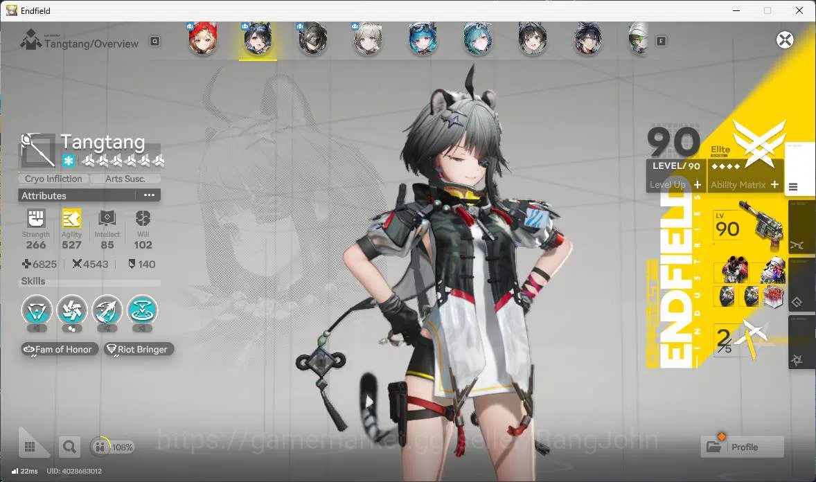 Arknights: Endfield Accounts ASIA | LVL 54, Rossi sign, Tangtang sign p2, Lastr image 6