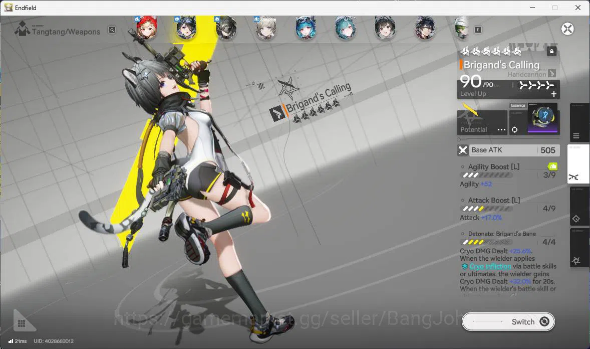 Arknights: Endfield Accounts ASIA | LVL 54, Rossi sign, Tangtang sign p2, Lastr image 7