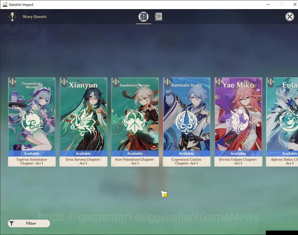 Genshin Impact Accounts Others ASIA|AR 53|3 Limited + 1(*5 Standard)|Durin C1,Mavuika,Nicole|Wolf's Gravestone|Mc Male|Take 15