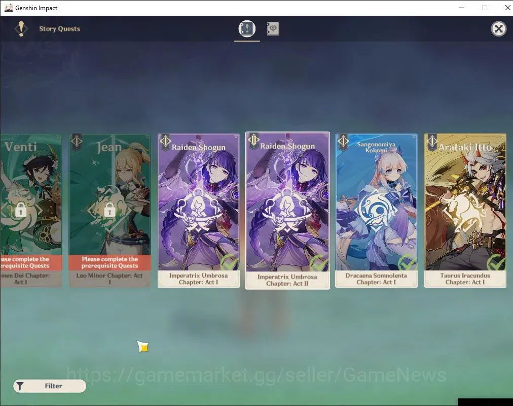 Genshin Impact Accounts Others ASIA|AR 53|3 Limited + 1(*5 Standard)|Durin C1,Mavuika,Nicole|Wolf's Gravestone|Mc Male|Take 17