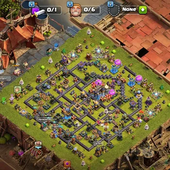 Clash of Clans Accounts High-End westerlend scneryth 18 wall maxfull equipment epic20-skin heroesheroes lvl