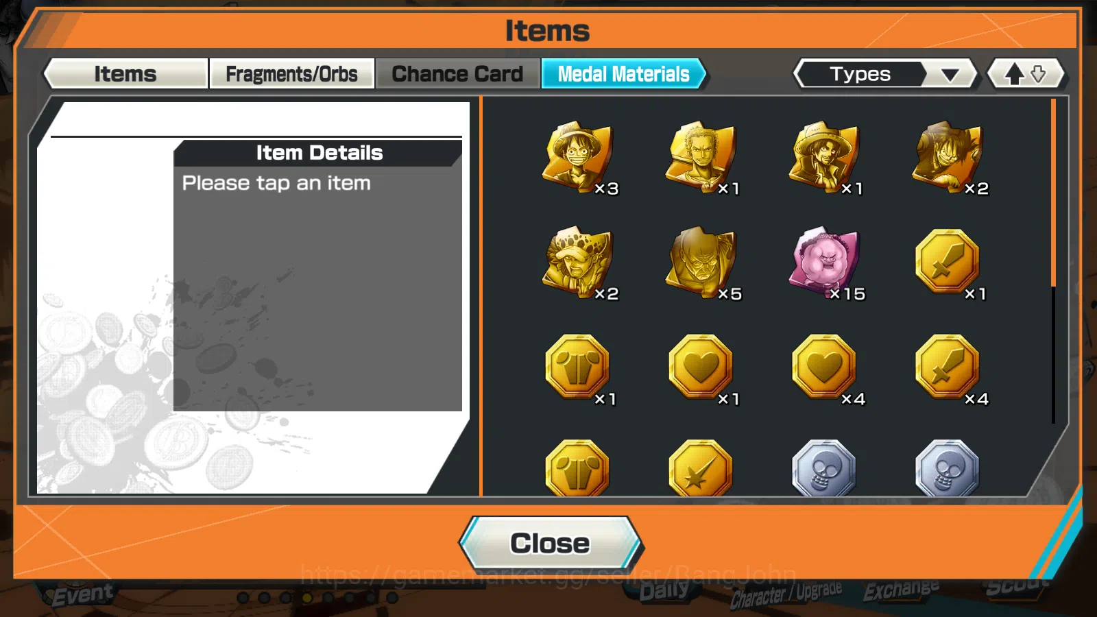 One Piece Bounty Rush Accounts Global|6EX|BTKOTP M.D Luffy,WI Law,BOMO Kaido,BB K image 11