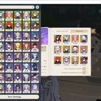 Genshin Impact Mid Game ASIA |AR 54|6 Limited+3(*5Weapon)|Eula+Sign,Skirk, image 1