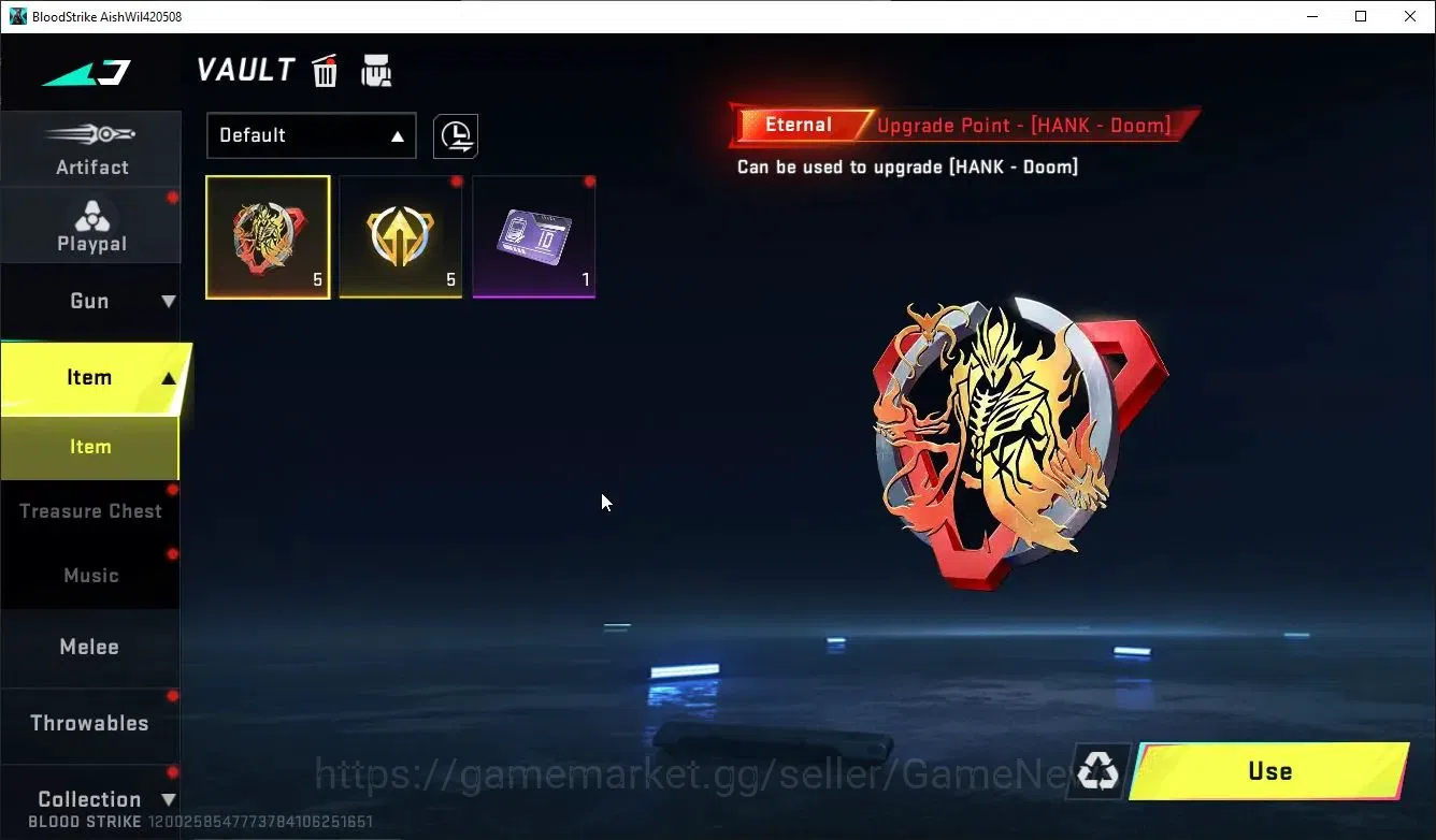 Blood Strike Accounts ASIA|ULTRA MELEE Dual Blades-Perdition|2 Legendary image 8