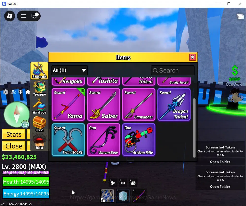 Roblox Accounts Blox Fruit |Lv Max + Ice,GodHuman|23M Beli 66K Frag|8 Legend Weap 4 Legend Fruit |Human V1|Unverif(RBL945) 3