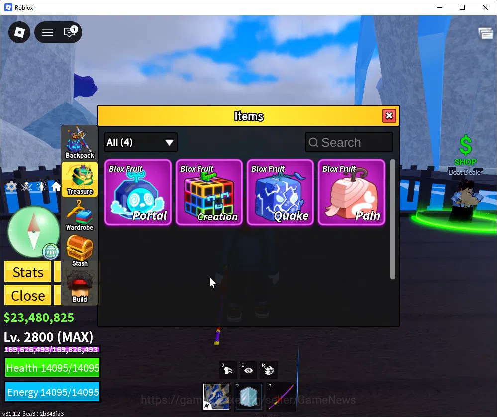 Roblox Accounts Blox Fruit |Lv Max + Ice,GodHuman|23M Beli 66K Frag|8 Legend Weap 4 Legend Fruit |Human V1|Unverif(RBL945) 4