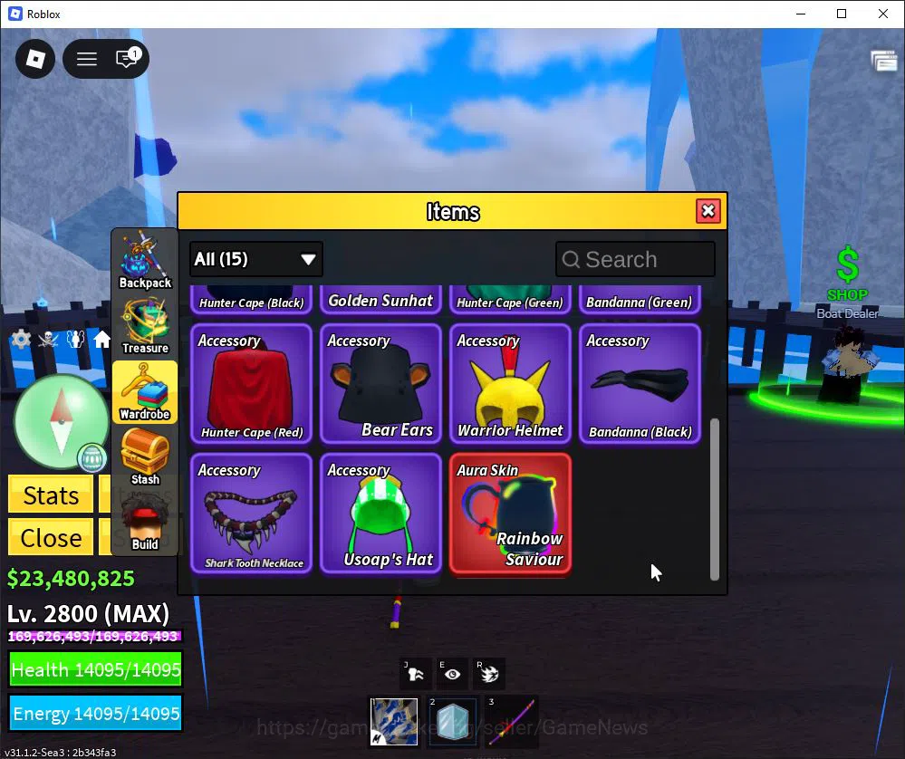 Roblox Accounts Blox Fruit |Lv Max + Ice,GodHuman|23M Beli 66K Frag|8 Legend Weap 4 Legend Fruit |Human V1|Unverif(RBL945) 6