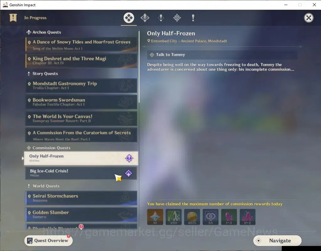 Genshin Impact Accounts ASIA|AR 54|2 Limited+1(*5Weapon)|Skirk,Nefer|McMal image 13