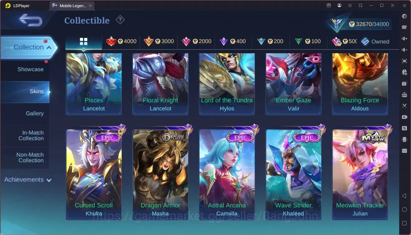 Mobile Legends: Bang Bang Accounts Global|Hero 84|Skin 145|Expert|Sanrio Floryn|Meowk image 12