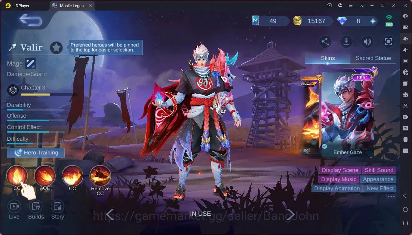 Mobile Legends: Bang Bang Accounts Global|Hero 84|Skin 145|Expert|Sanrio Floryn|Meowk image 2