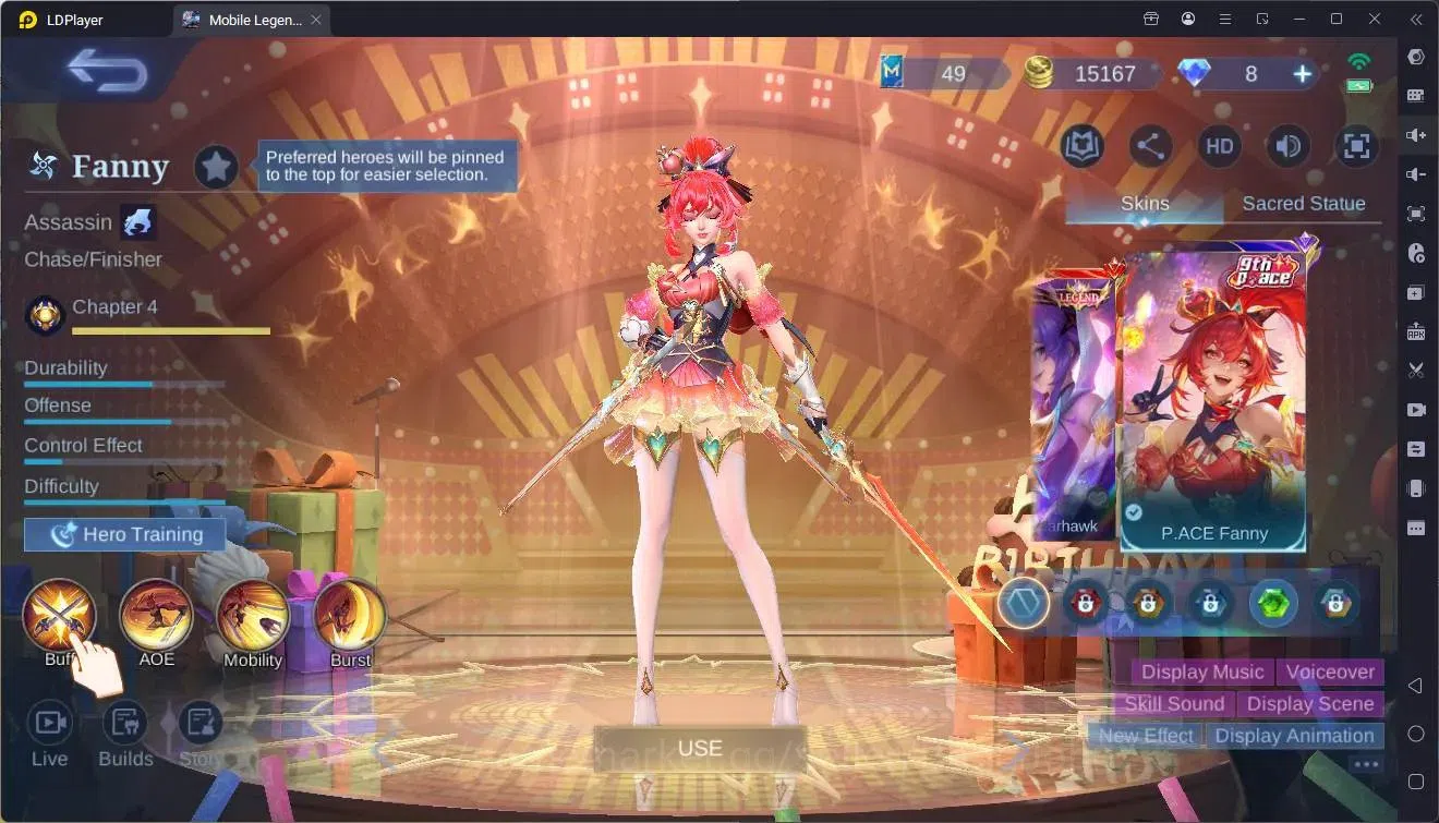 Mobile Legends: Bang Bang Accounts Global|Hero 84|Skin 145|Expert|Sanrio Floryn|Meowk image 6