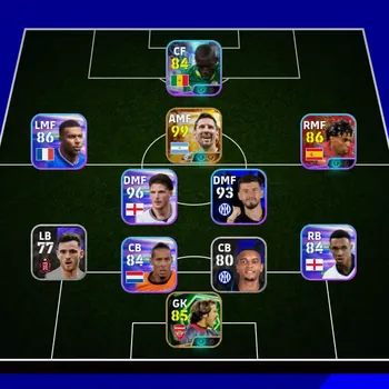 eFootball Accounts Legends & Iconic Players Mobile |PW 2627|BIGT LionelMessi,Epic DavidSeaman,Shwt Messi Yamal|Coach
