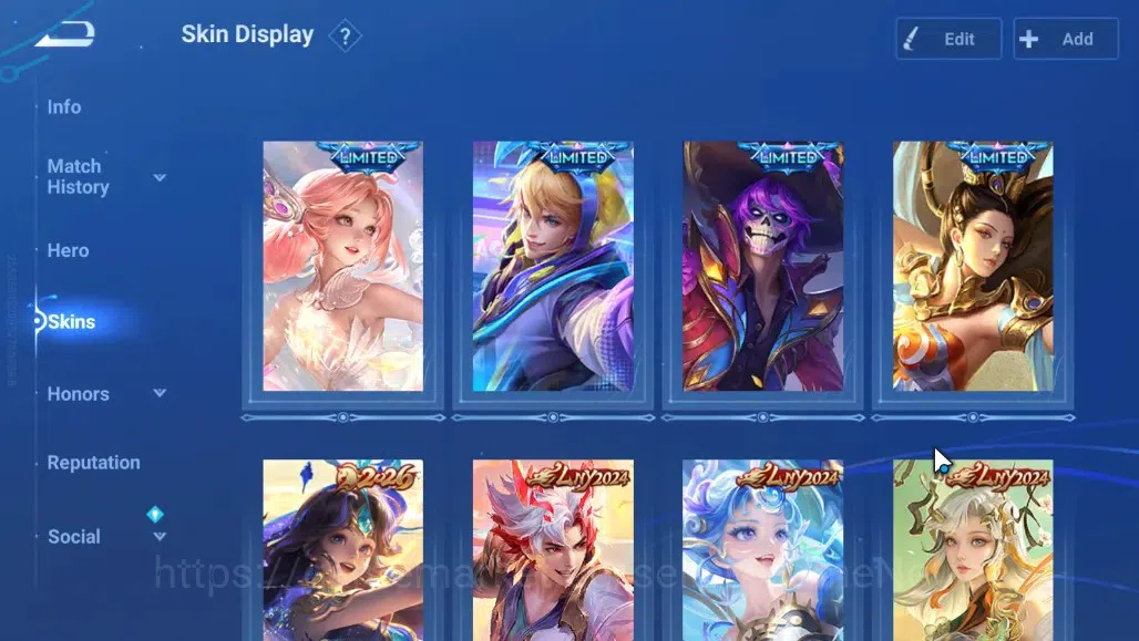 Honor of Kings Accounts Hero 113 Skin 200|Limited Dolia,MarcoPolo,SunCe,Yu image 3