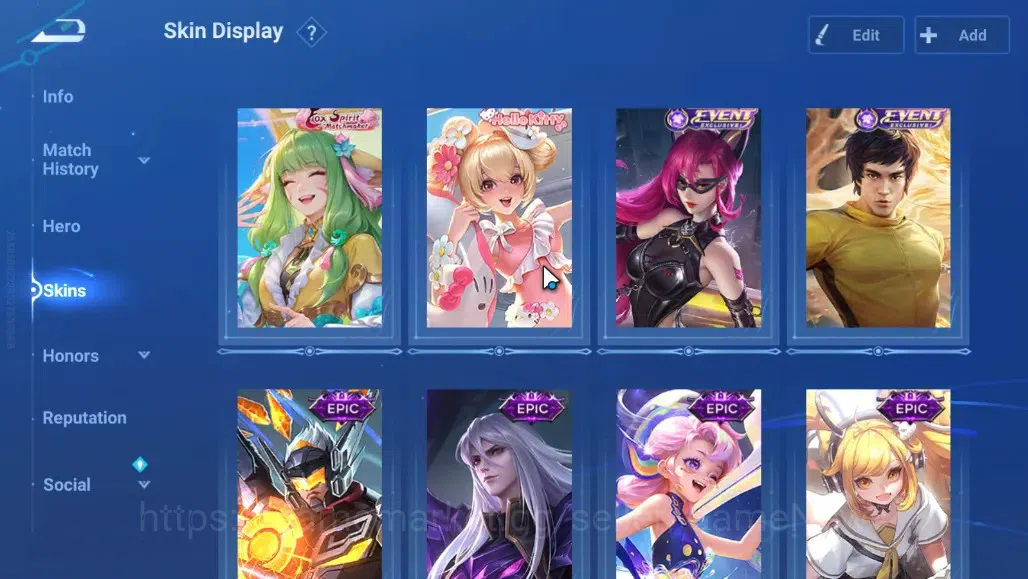 Honor of Kings Accounts Hero 113 Skin 200|Limited Dolia,MarcoPolo,SunCe,Yu image 5