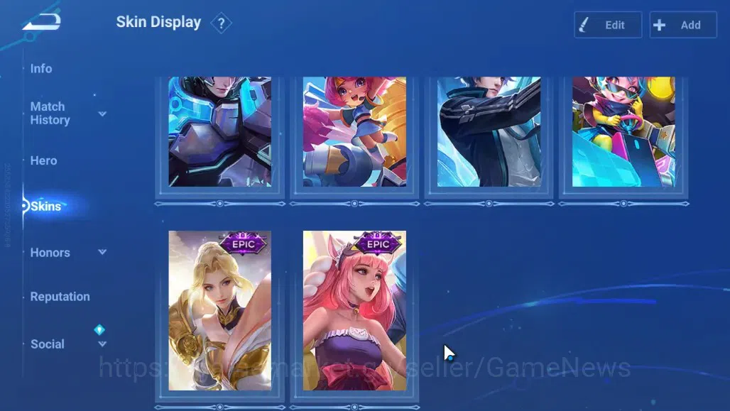 Honor of Kings Accounts Hero 113 Skin 200|Limited Dolia,MarcoPolo,SunCe,Yu image 6