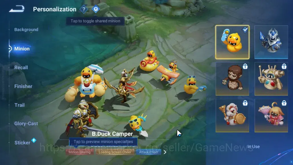 Honor of Kings Accounts Hero 113 Skin 200|Limited Dolia,MarcoPolo,SunCe,Yu image 8