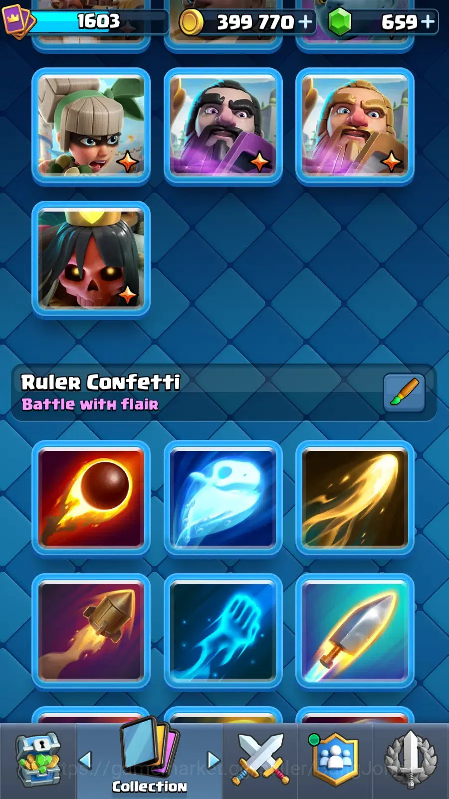 Clash Royale Accounts Mobile |Trophy 14000 |KTL 16|7 Max L16 Cards| Evo image 13