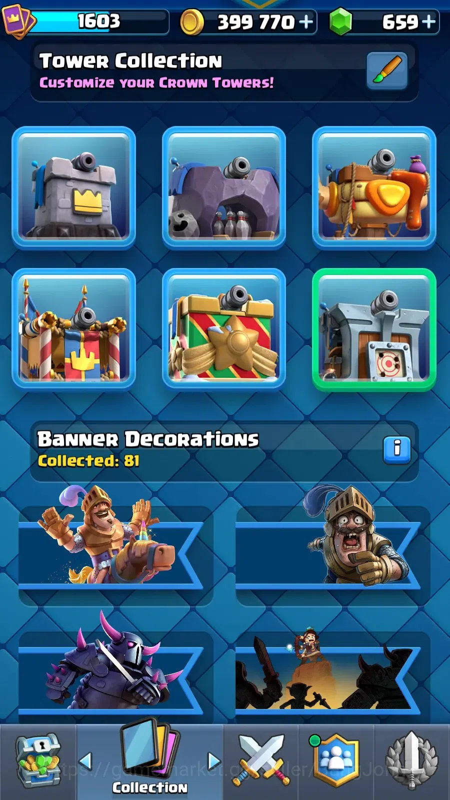 Clash Royale Accounts Mobile |Trophy 14000 |KTL 16|7 Max L16 Cards| Evo image 16