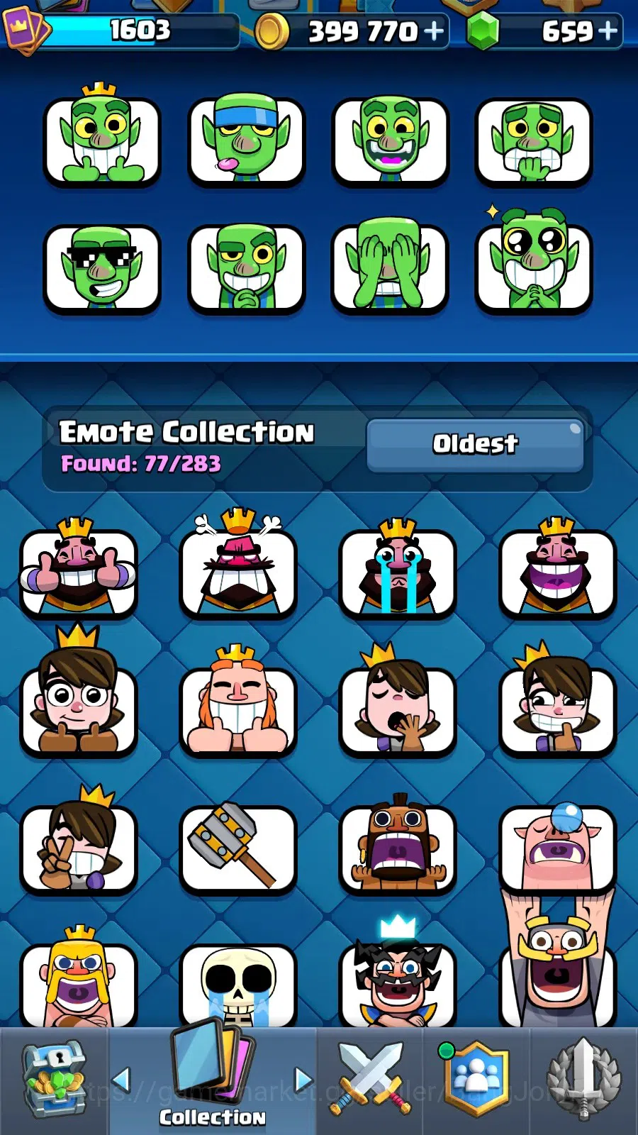 Clash Royale Accounts Mobile |Trophy 14000 |KTL 16|7 Max L16 Cards| Evo image 17