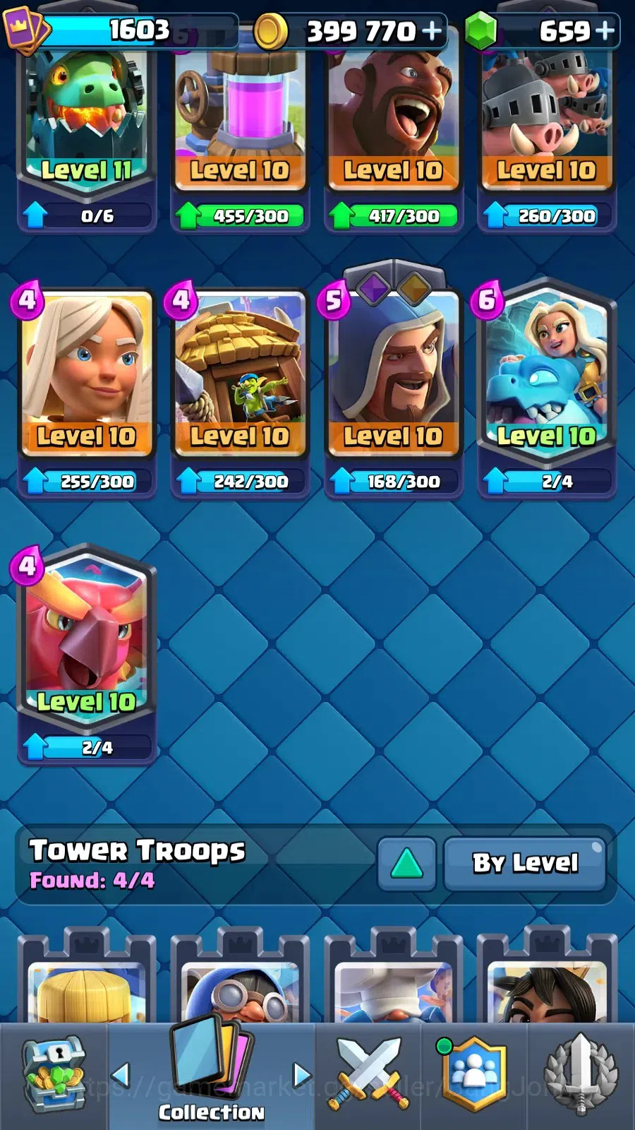 Clash Royale Accounts Mobile |Trophy 14000 |KTL 16|7 Max L16 Cards| Evo image 2