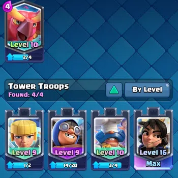 Clash Royale High-End Mobile |Trophy 14000 |KTL 16|7 Max L16 Cards| Evo  image 1