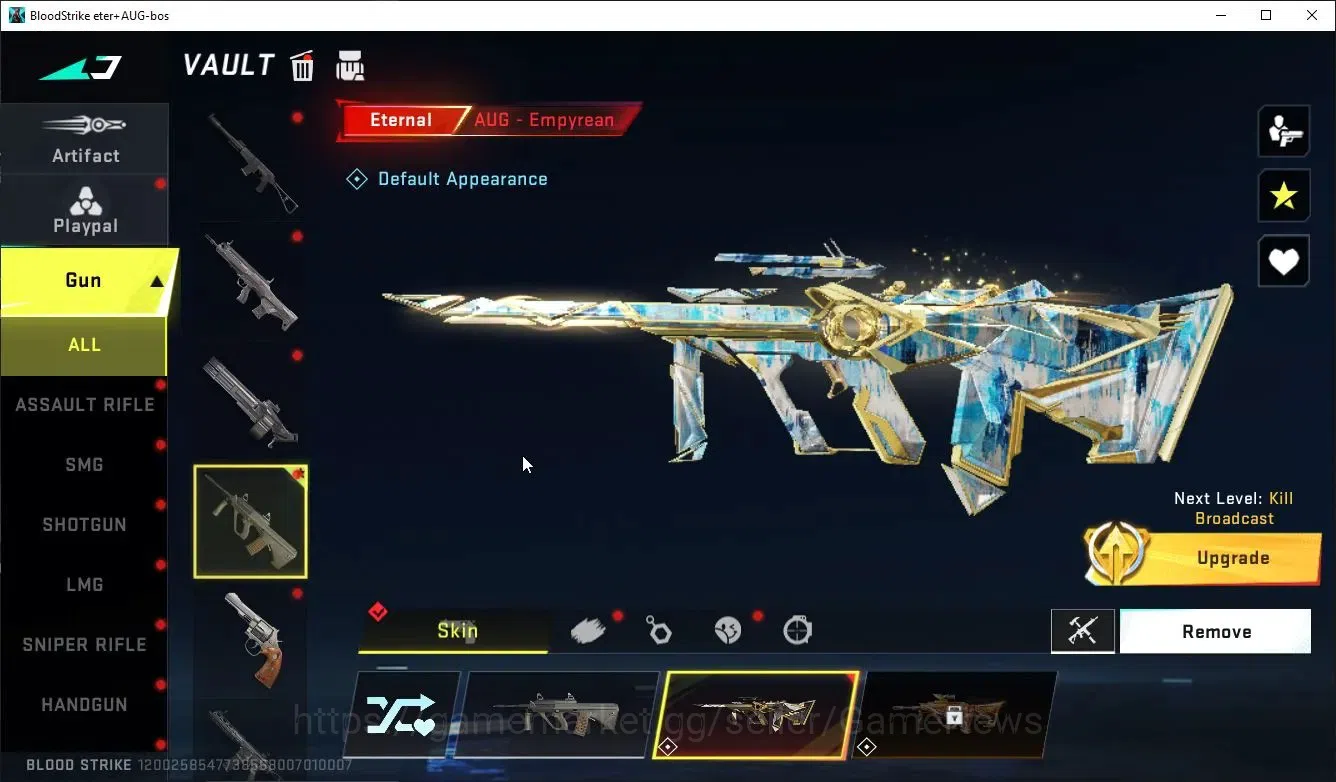 Blood Strike Accounts ASIA|ETERNAL Lv2[AUG-Empyerean]+1 ULTRA[Hank-Pitch image 5