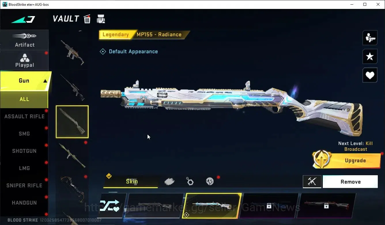 Blood Strike Accounts ASIA|ETERNAL Lv2[AUG-Empyerean]+1 ULTRA[Hank-Pitch image 6