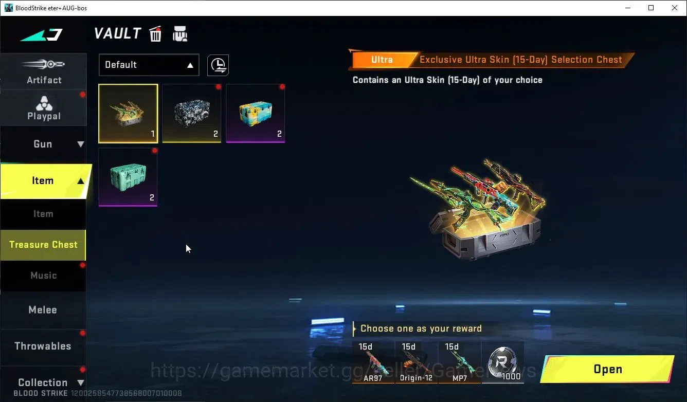 Blood Strike Accounts ASIA|ETERNAL Lv2[AUG-Empyerean]+1 ULTRA[Hank-Pitch image 8