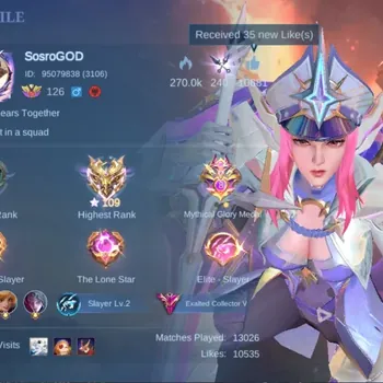 Mobile Legends: Bang Bang Accounts Others Hero 133|Skins 362|Ex Immo 109|Legend(Freya),2