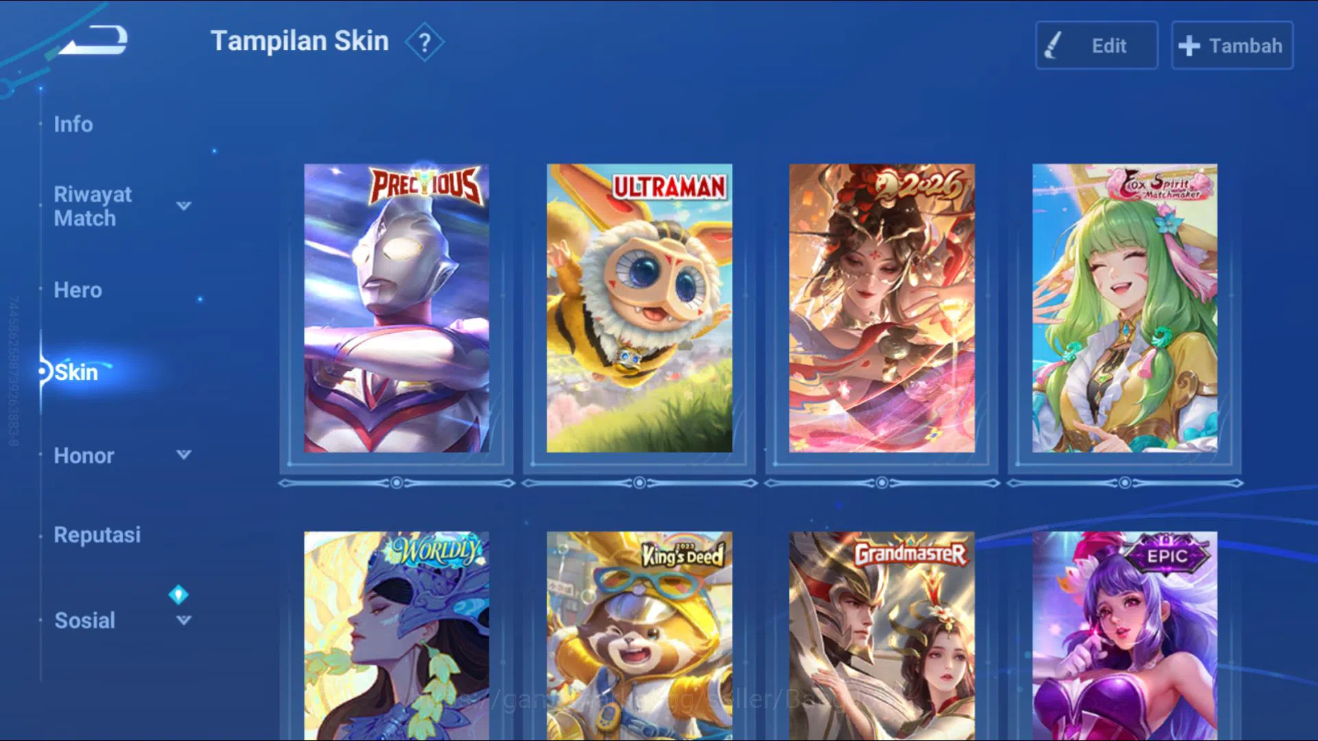 Honor of Kings Accounts HOK Global | 84H 63S | Ultraman Mozi & Menki | Hor image 3
