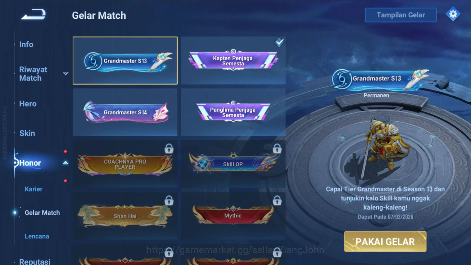 Honor of Kings Accounts HOK Global | 84H 63S | Ultraman Mozi & Menki | Hor image 7