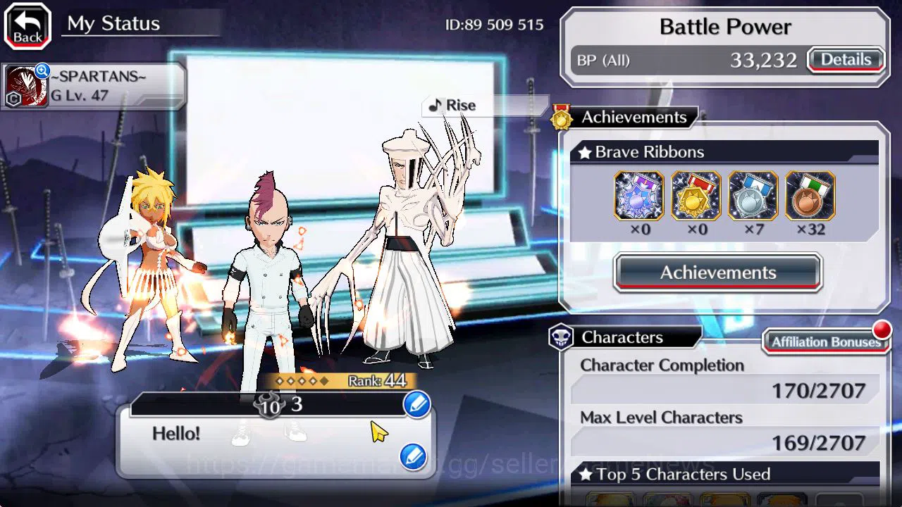 Bleach: Brave Souls Accounts [GLOBAL]6K Orb+Fresh All Story|TYBW26 BazzB,Unlash image 2