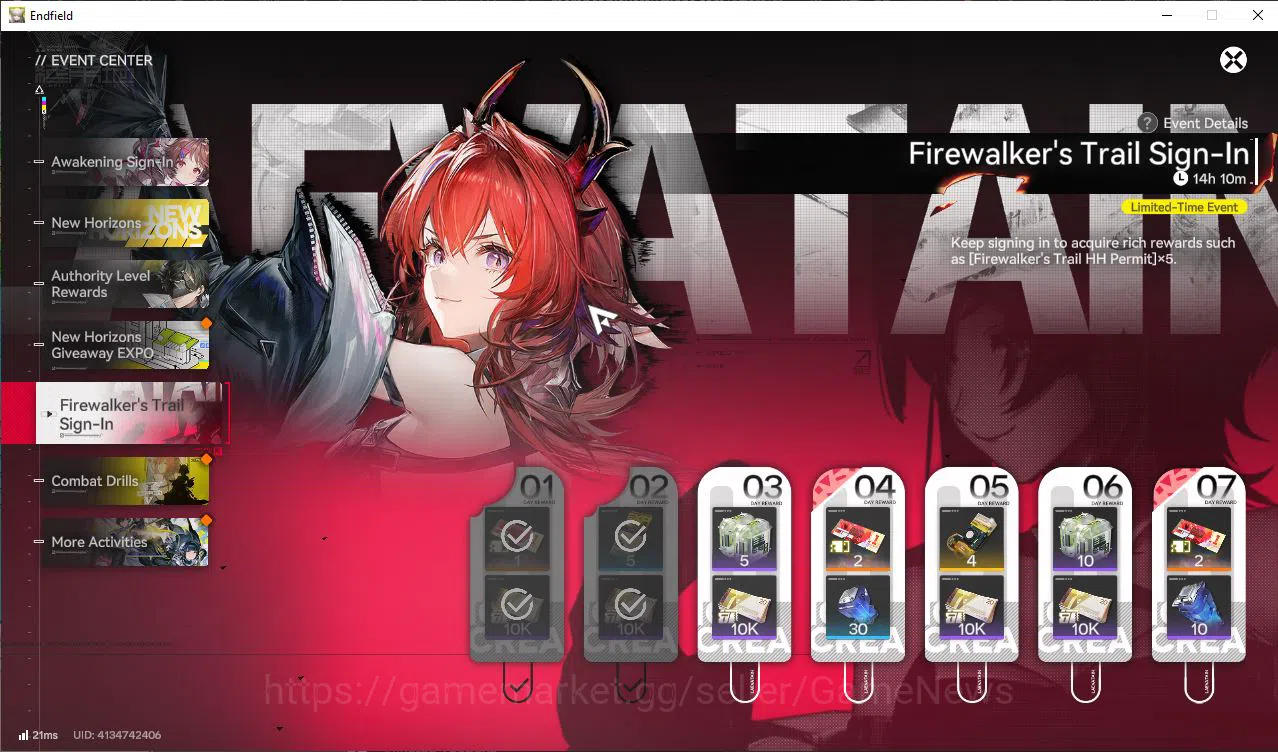 Arknights: Endfield Accounts Asia Lv2|1k Arsenal|1SSR(Last Rite)+6SR Operators|7 6*+30 5*WP|250 Oro,3 8