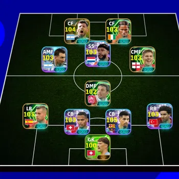 eFootball Accounts Legends & Iconic Players EFOOTBALL 2027 | SHOWTIME R ARAUJO,M DHEPAY,JORDI ALBA,M VAN BOOMEL,S AGUERO,S