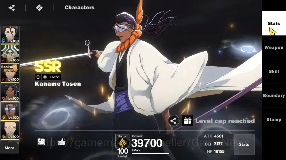 BLEACH: Soul Resonance Accounts NuverseSEA|LV 76|8 SSR[AizenB4,UraharaB4,IchiBanB1 image 19