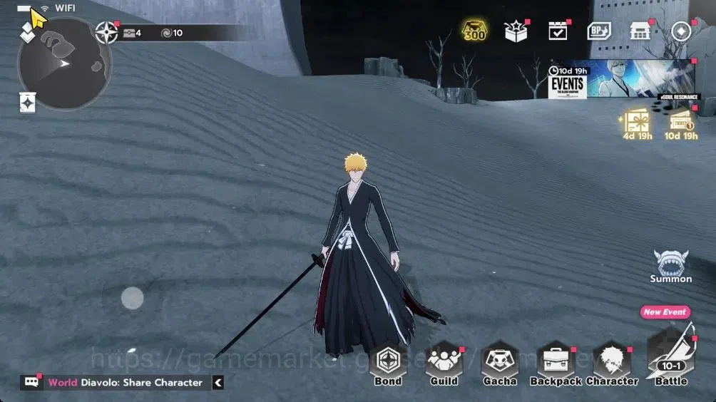 BLEACH: Soul Resonance Accounts NuverseSEA|LV 76|8 SSR[AizenB4,UraharaB4,IchiBanB1 image 2