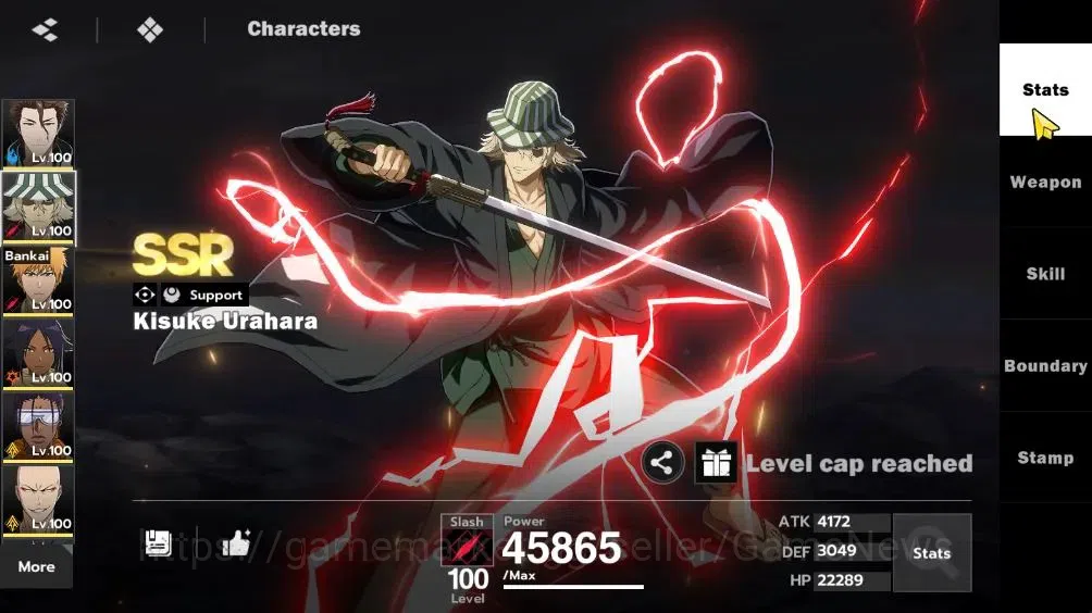 BLEACH: Soul Resonance Accounts NuverseSEA|LV 76|8 SSR[AizenB4,UraharaB4,IchiBanB1 image 7