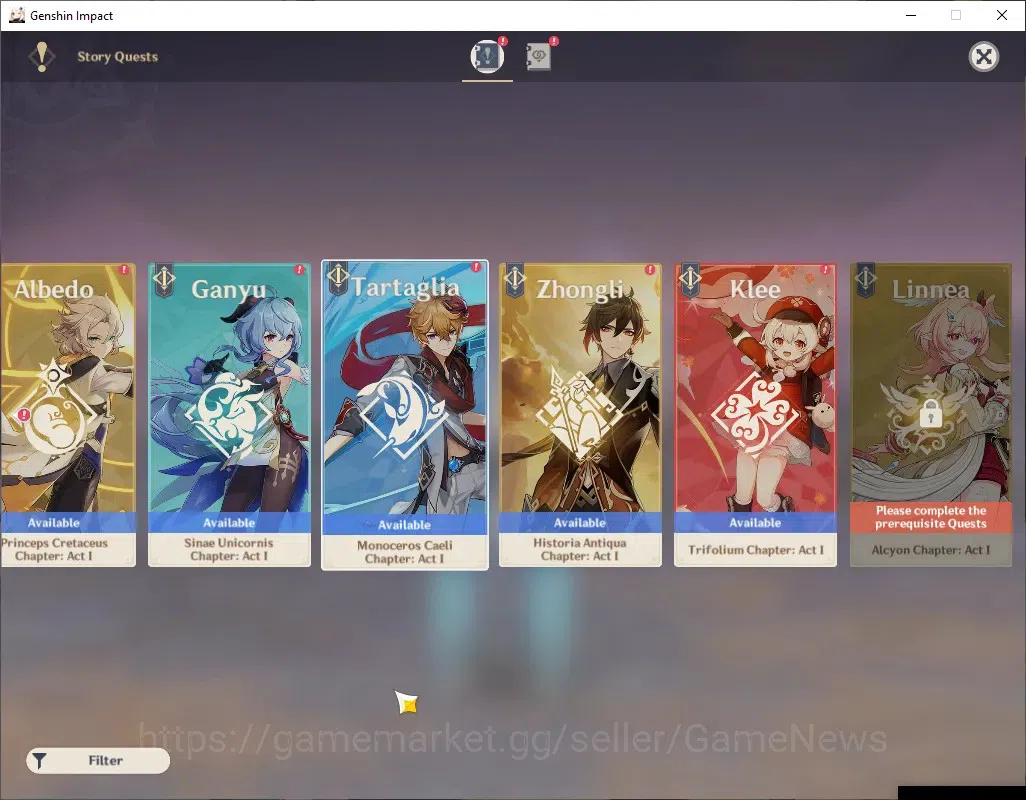 Genshin Impact Accounts ASIA|AR 54|2 Limited + 4(*5 Weapon)|Neuvillette+Si image 19