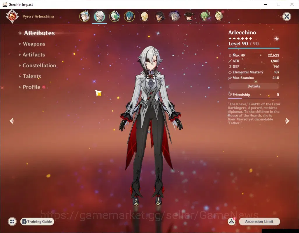 Genshin Impact Accounts ASIA|AR 54|2 Limited + 4(*5 Weapon)|Neuvillette+Si image 4