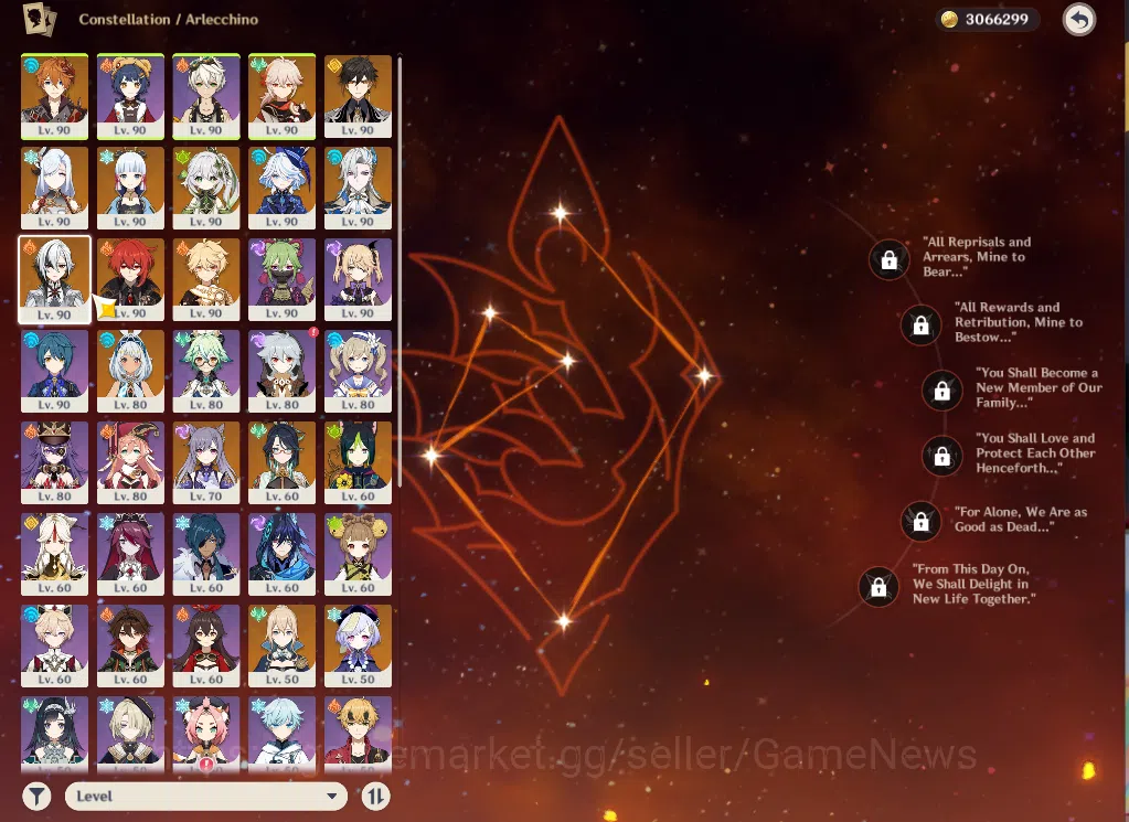 Genshin Impact Accounts ASIA|AR58|PremTeam Neuvillette|11Limited+5(*5WP)|F image 12