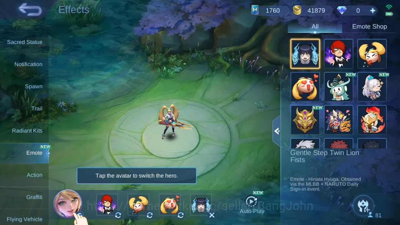 Mobile Legends: Bang Bang Accounts Hero 81 | skin 120 | cc natalia | cc pharsa | ligh image 5