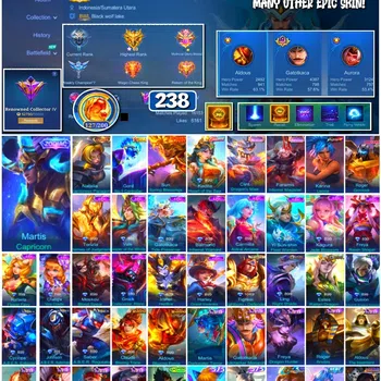 Mobile Legends: Bang Bang Collector #3712 238 Skins | Collector Natalia | Transformers image 1