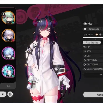 Neverness to Everness Accounts Global SEA|HL 17|Tyc 7|SSR 5 2 Limited|(Shinku & Iroi)+(Hathor,Sakiri,Baicang)|Overcast